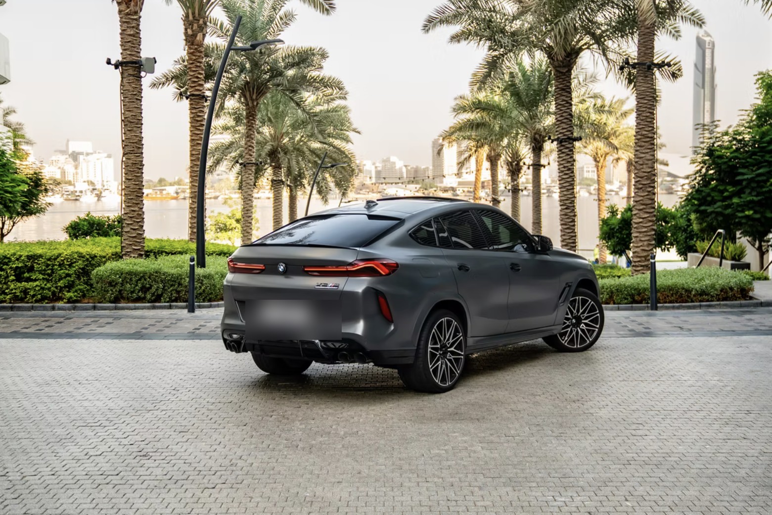 Photo BMW X6 M — arrière